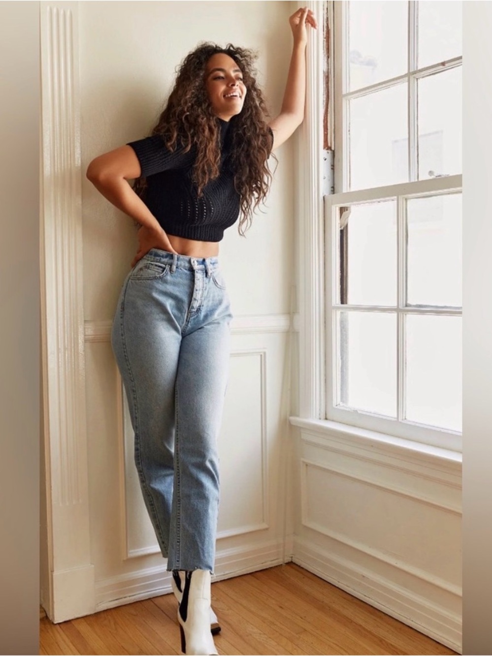 We the Free Curvy Straight Jeans